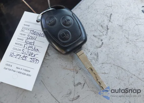 2014 Ford Fiesta Se z USA, uszkodzony, nr VIN 3FADP4BJ0EM150680